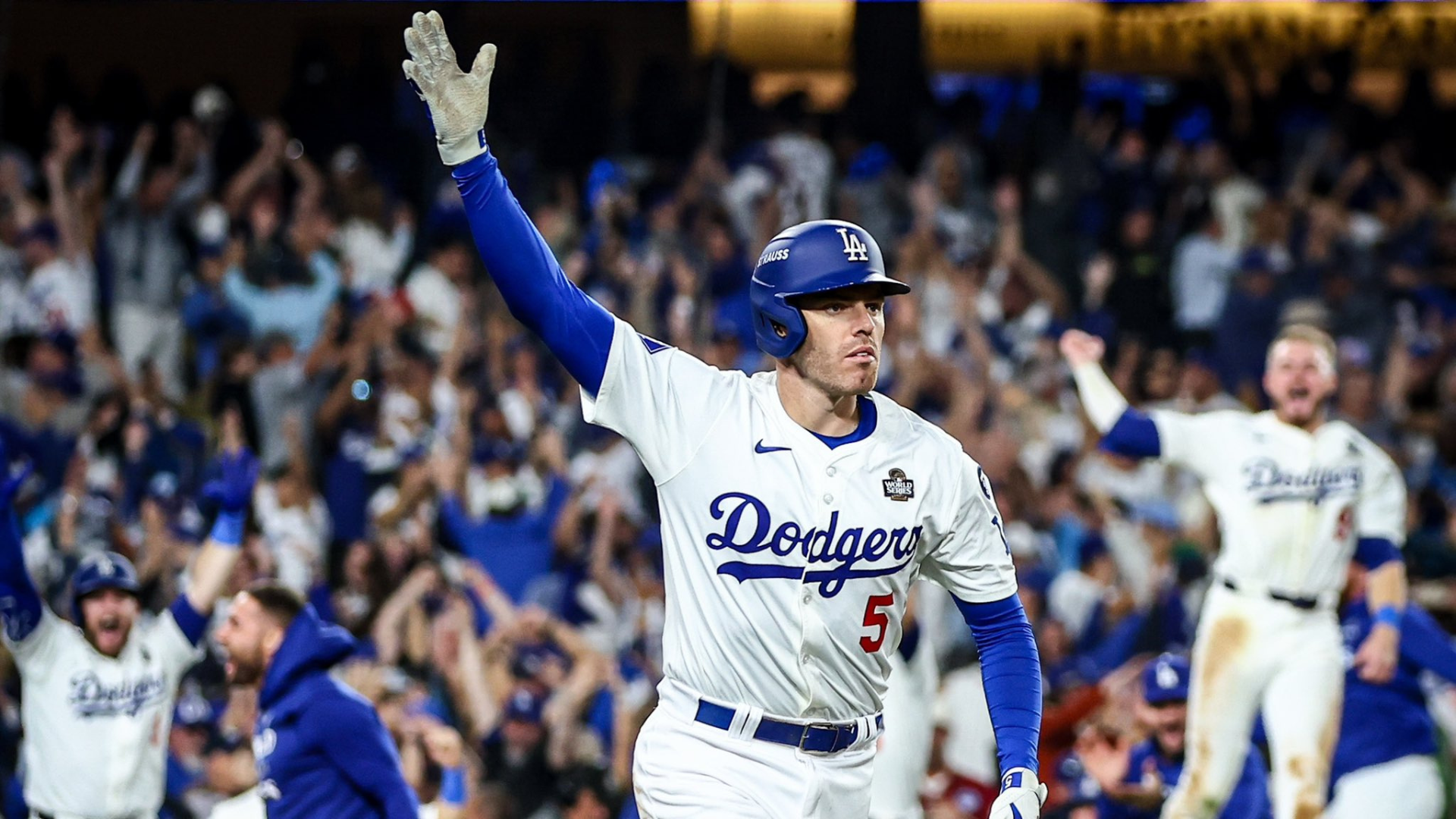 Freddie Freeman Dodgers Escape Yankees To Start World Series With Walk DODGERS GAME 1 